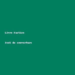 Livre Factice - Test